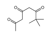 7,7-dimethyloctane-2,4,6-trione结构式