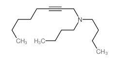 N,N-dibutyloct-2-yn-1-amine structure