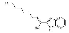 N-(6-hydroxyhexyl)-1H-indole-2-carboxamide Structure