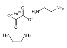 ethane-1,2-diamine,iron(2+),oxalate结构式