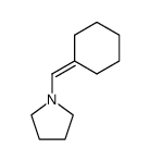 (Pyrrolidinylmethylene)cyclohexane Structure