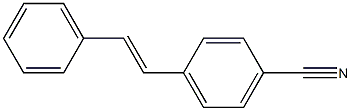 (E)-4-CYANO STILBENE Structure