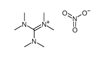 bis(dimethylamino)methylidene-dimethylazanium,nitrate Structure