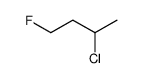 3-chloro-1-fluorobutane Structure