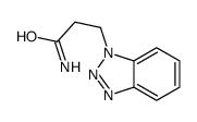 3-(benzotriazol-1-yl)propanamide Structure