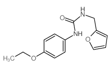 3-(4-ethoxyphenyl)-1-(2-furylmethyl)urea structure