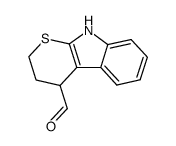 2,3,4,9-tetrahydrothiopyrano[2,3-b]indole-4-carbaldehyde结构式