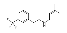 N-(3-Methyl-2-butenyl)-α-methyl-3-(trifluoromethyl)benzeneethanamine结构式