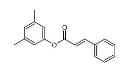 (3,5-dimethylphenyl) 3-phenylprop-2-enoate结构式