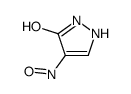 4-nitroso-1,2-dihydropyrazol-3-one Structure