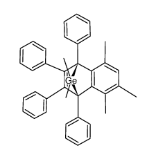 (1S,4S)-5,6,8,9,9-pentamethyl-1,2,3,4-tetraphenyl-1,4-dihydro-1,4-germanonaphthalene Structure