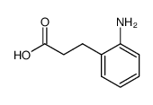 3-(2-aminophenyl)propanoic acid Structure
