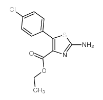 ETHYL 2-AMINO-5-(4-CHLOROPHENYL)-4-THIAZOLECARBOXYLATE picture