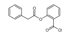 2-(chlorocarbonyl)phenyl 2-phenylacetate Structure