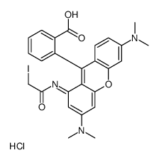 tetramethylrhodamine iodoacetamide结构式