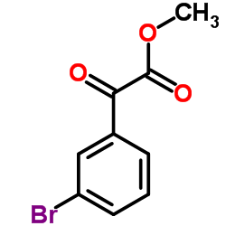 2-(3-溴苯基)-2-氧代乙酸甲酯结构式