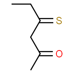 2-Hexanone, 4-thioxo- (9CI)结构式