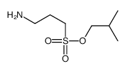 2-methylpropyl 3-aminopropane-1-sulfonate结构式