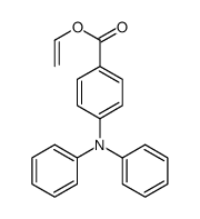ethenyl 4-(N-phenylanilino)benzoate Structure