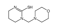 1-(morpholin-4-ylmethyl)-1,3-diazinane-2-thione Structure