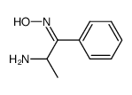 α-aminopropiophenone oxime结构式