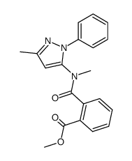 N-Methyl(1-phenyl-3-methylpyrazol-5-yl)-2-carbomethoxybenzamide Structure