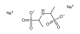 disodium 1,1'-iminobis(ethanesulphonate) structure