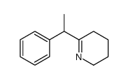 6-(1-phenylethyl)-2,3,4,5-tetrahydropyridine结构式