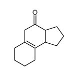 1,2,3,3a,5,6,7,8,9,9b-decahydro-cyclopenta[a]naphthalen-4-one结构式