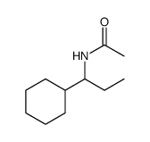 Acetamide,N-(1-cyclohexylpropyl)-结构式