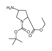 (2S, 4R)-Boc-4-amino Pyrrolidine-2-carboxylate acid ethylester-HCl picture