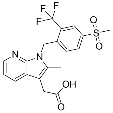 Fevipiprant structure