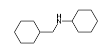 N-(Cyclohexylmethyl)cyclohexanamine Structure