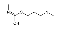 S-[3-(dimethylamino)propyl] N-methylcarbamothioate结构式