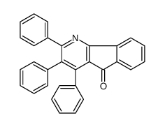 2,3,4-triphenylindeno[1,2-b]pyridin-5-one结构式