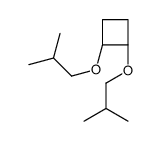 (1S,2R)-1,2-bis(2-methylpropoxy)cyclobutane结构式