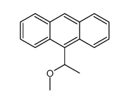 9-(1-methoxyethyl)anthracene Structure