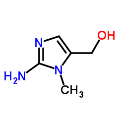 (2-Amino-1-methyl-1H-imidazol-5-yl)methanol Structure