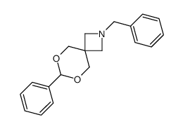 2-BENZYL-7-PHENYL-6,8-DIOXA-2-AZA-SPIRO[3.5]NONANE结构式