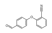 2-(4-formyl-phenoxy)-benzonitrile Structure