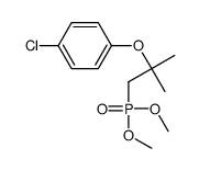 1-chloro-4-(1-dimethoxyphosphoryl-2-methylpropan-2-yl)oxybenzene Structure