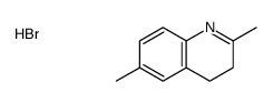2,6-dimethyl-3,4-dihydroquinoline,hydrobromide Structure
