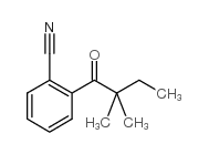 2'-CYANO-2,2-DIMETHYLBUTYROPHENONE结构式