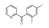 2-(2,4-DIFLUOROBENZOYL)PYRIDINE structure