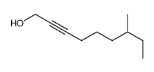 7-methylnon-2-yn-1-ol结构式