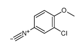 2-chloro-4-isocyano-1-methoxybenzene Structure