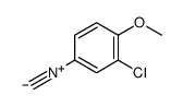 2-chloro-4-isocyano-1-methoxybenzene结构式