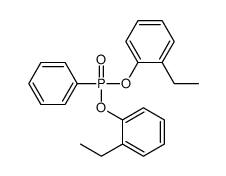 1-ethyl-2-[(2-ethylphenoxy)-phenylphosphoryl]oxybenzene Structure