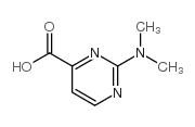 2-(Dimethylamino)pyrimidine-4-carboxylic acid Structure