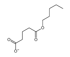 5-oxo-5-pentoxypentanoate Structure